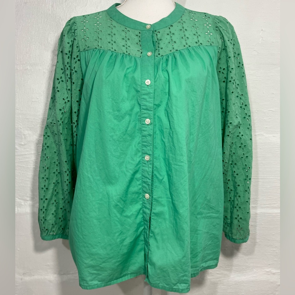 J. CREW BUTTON TOP - Picture 8 of 16